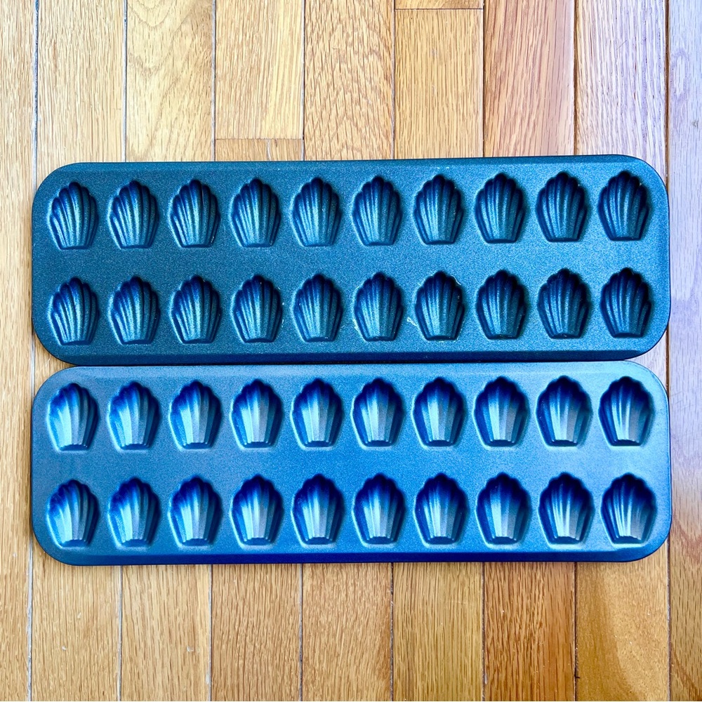 2 MADELEINE Cake Pan Baking Pan Bake Pastry Tea Cake Mini Cake Non Stick Cookie